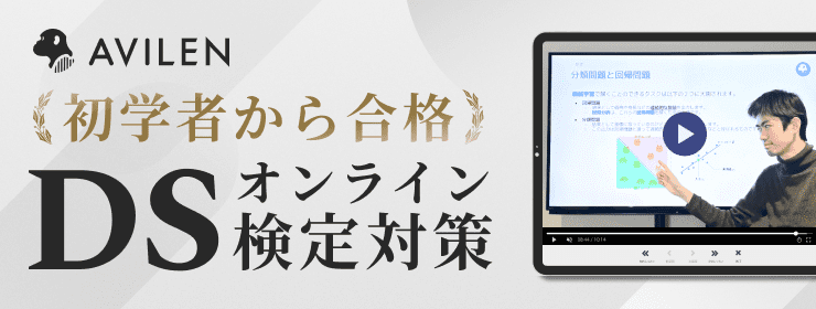 初学者から合格オンラインDS検定対策